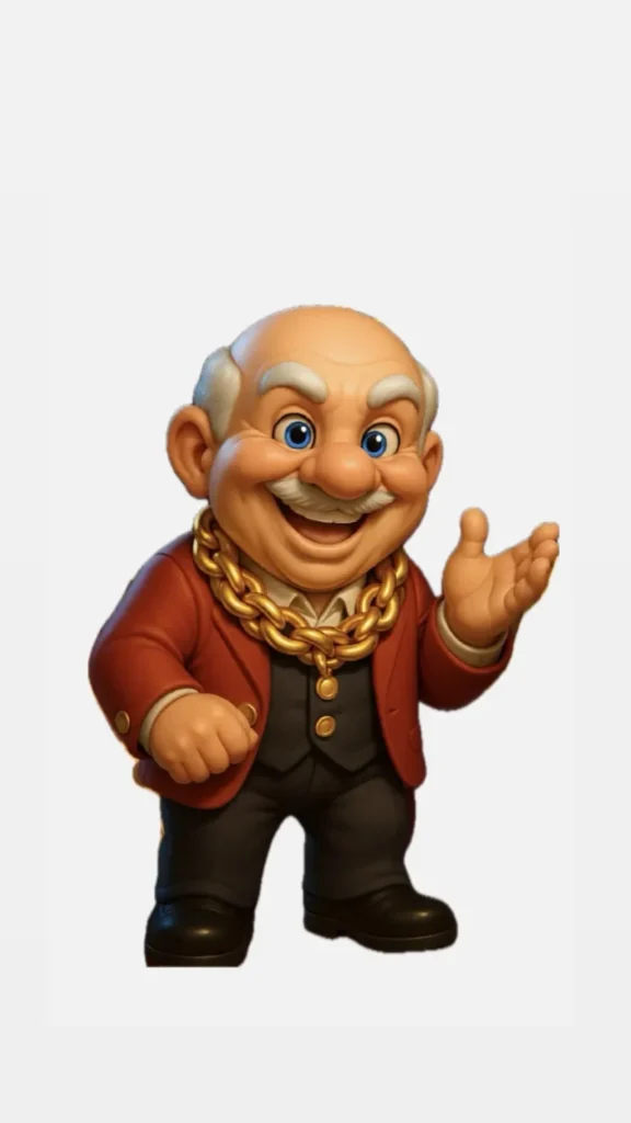 賀禮翁娛樂城吉祥物角色|去背圖