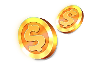 金幣圖示去背｜娛樂城獎勵金幣與彩金象徵素材