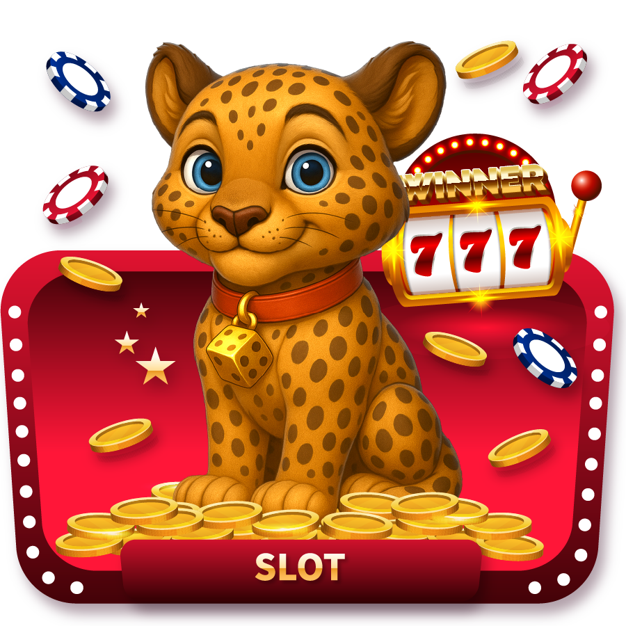 老虎機:角色比讚、金幣與紅包掉落、寶箱特效