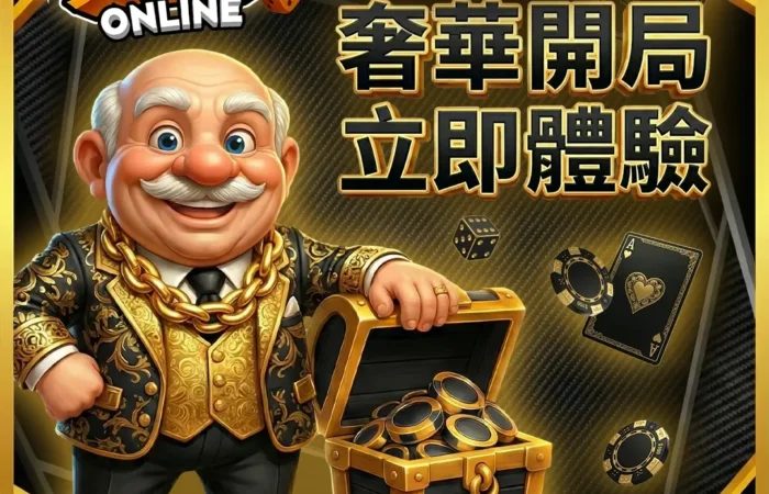 賀禮翁 ONLINE 奢華開局宣傳圖｜THE LUXE 老虎機立即體驗