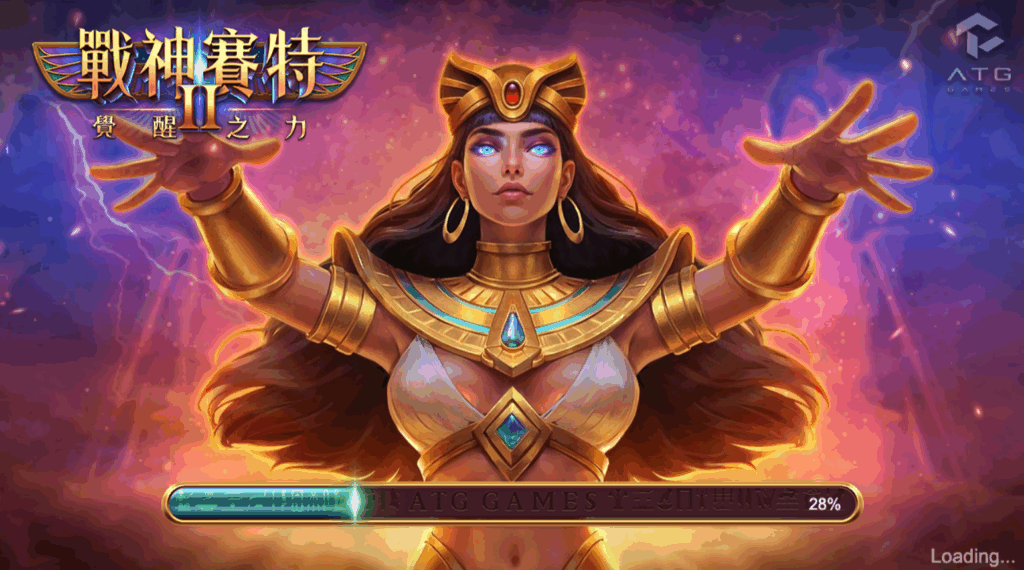 戰神賽特2老虎機開場畫面，ATG埃及神話主題遊戲