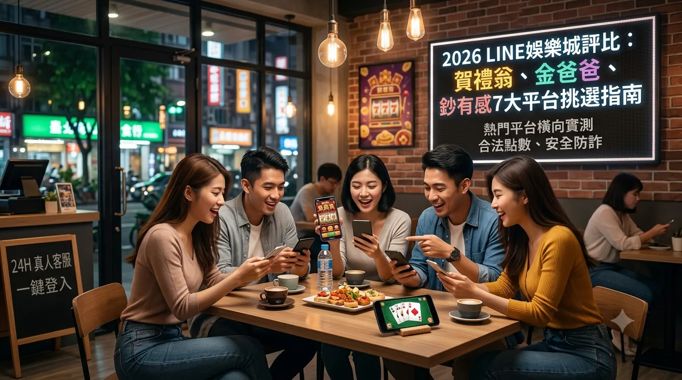 2026 LINE娛樂城推薦與評比，整理賀禮翁、金爸爸等7大LINE娛樂城平台特色與挑選指南